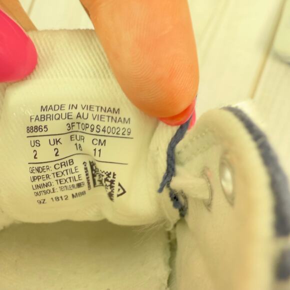 converse chuck taylor all star crib sneaker‎ 2C - Picture 5 of 5